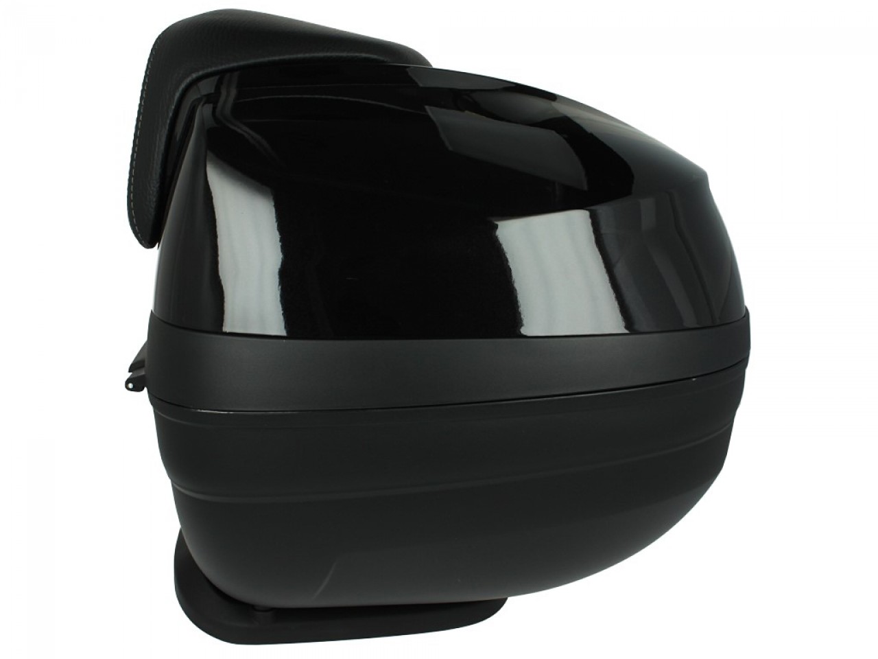 Kit top case pour MP3 (plaque de maintien incluse) 37 l, noir, universo 91/B