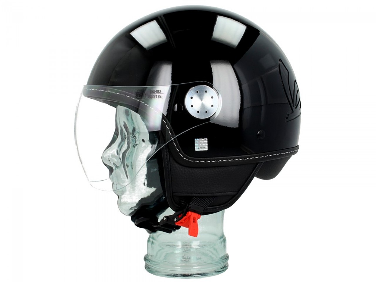 Vespa casque jet visor 3.0 noir taille XS