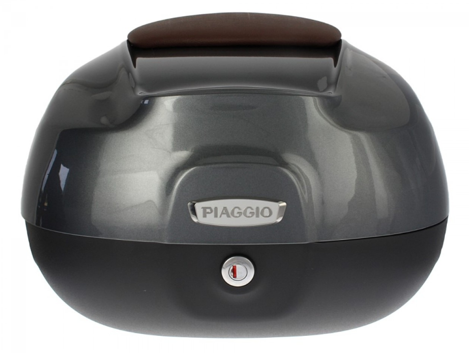 Top case 37 L avec dossier pour Piaggio Medley 125/150 (16-18) - gris 798/B