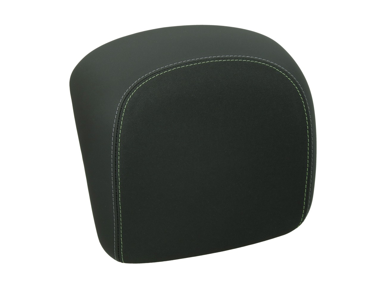 Dossier original pour top case Vespa GTS/GTV - noir, couture jaune