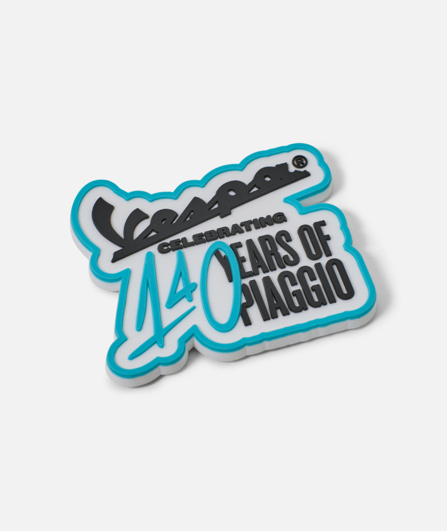Aimant Vespa "140 ans de Piaggio"