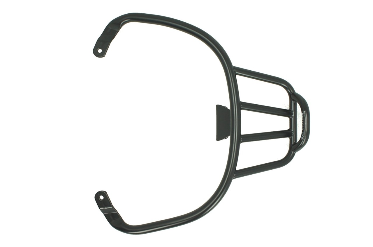 Porte-bagages sport noir pour Vespa Primavera / Sprint (Euro 5 / 5+)