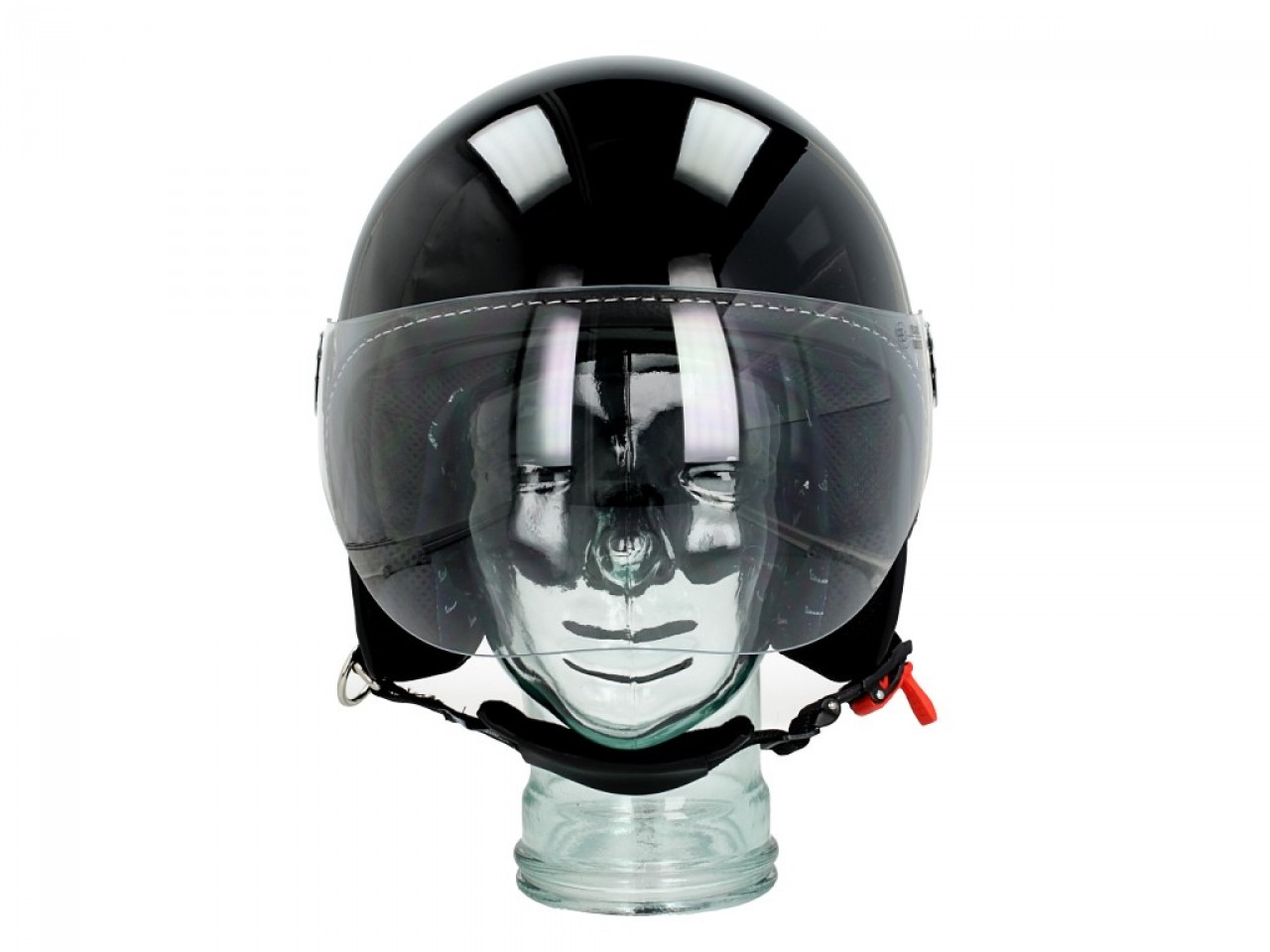 Vespa casque jet visor 3.0 noir taille XS