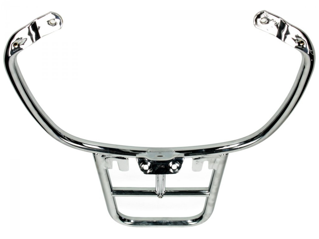 Porte-bagages arrière chromé pour Vespa Primavera / Sprint / Elettrica