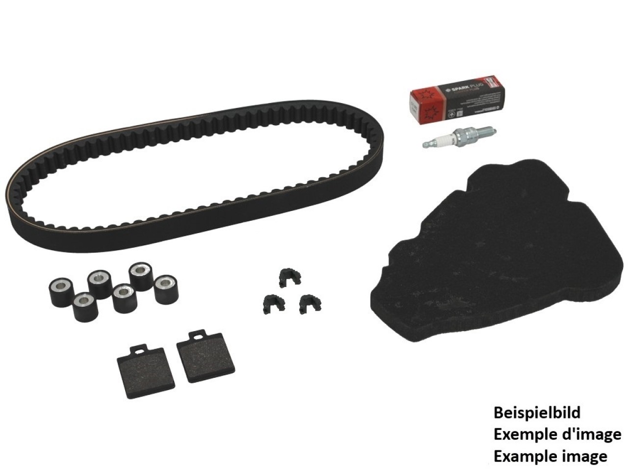 Kit d'inspection Plus (OEM) avec plaquettes de frein Vespa GTS 300 2022>