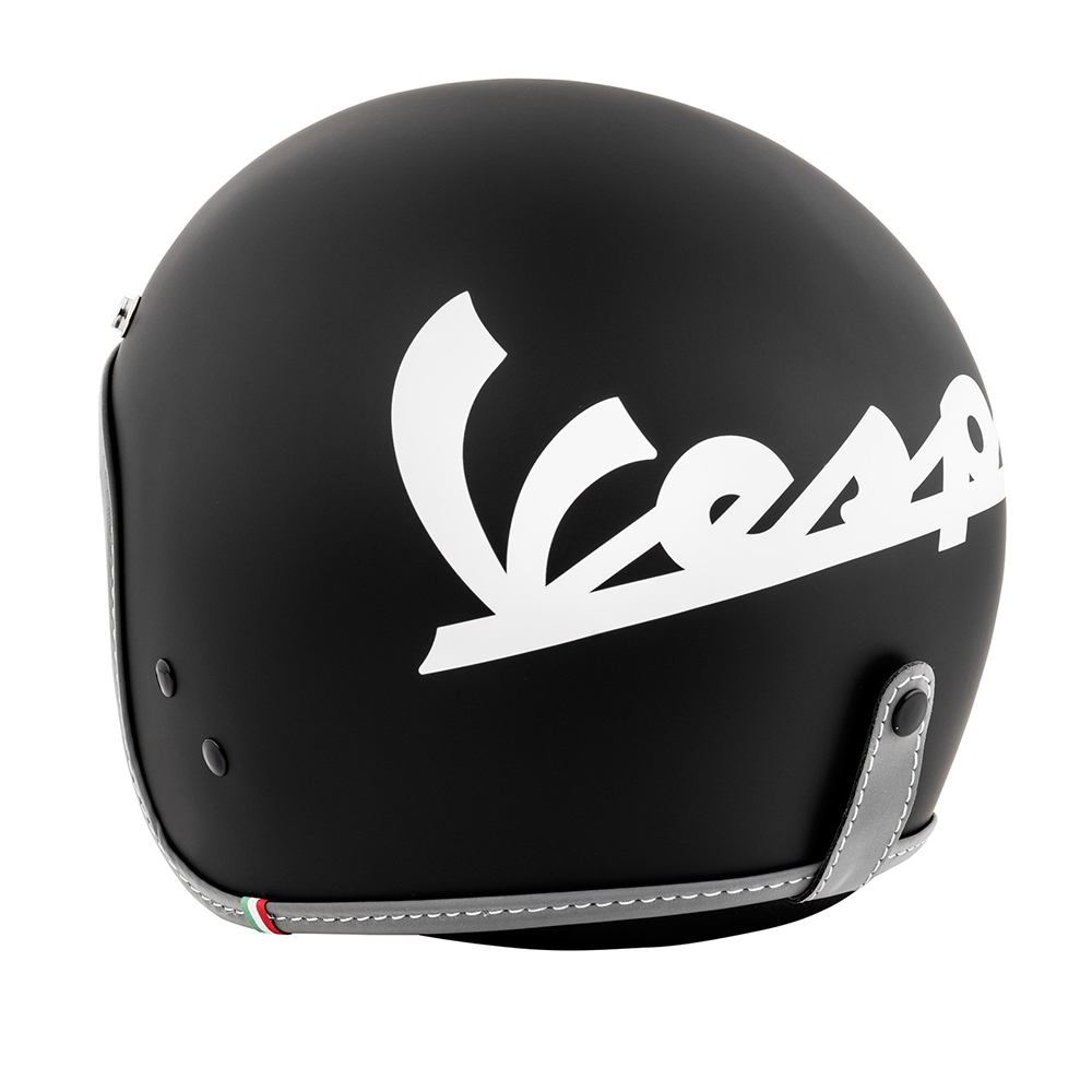 Vespa casque jet couleur noir