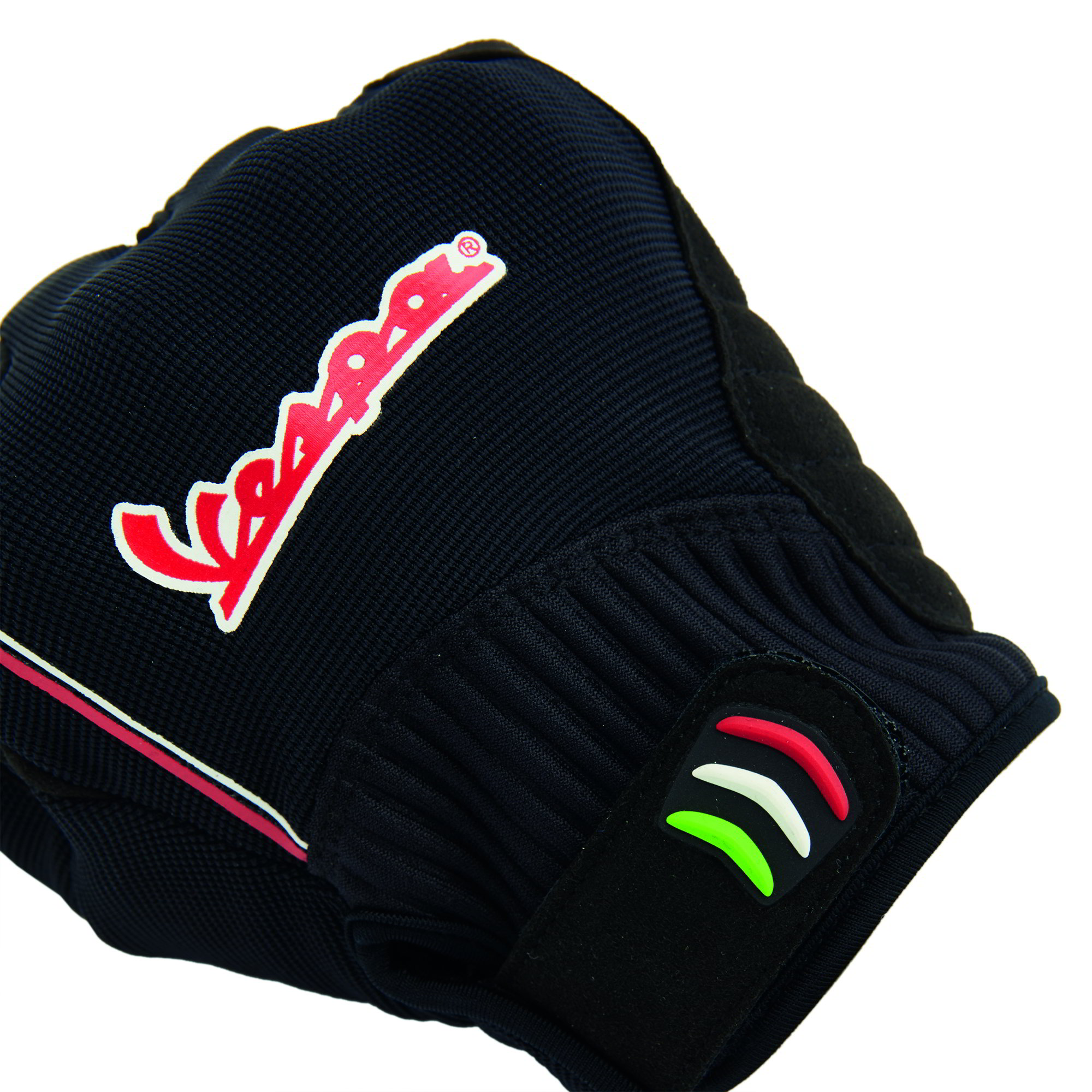 Gants Vespa textile moderniste bleu
