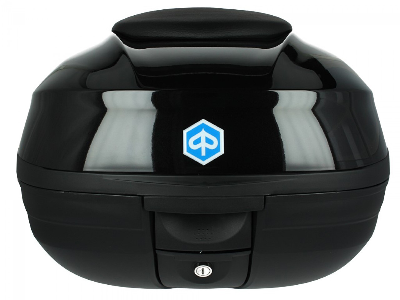 Kit top case pour MP3 (plaque de maintien incluse) 37 l, noir, universo 91/B