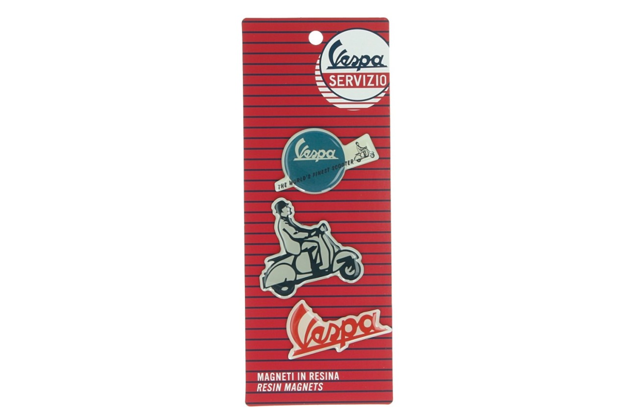 Aimants Vespa, 3 pièces