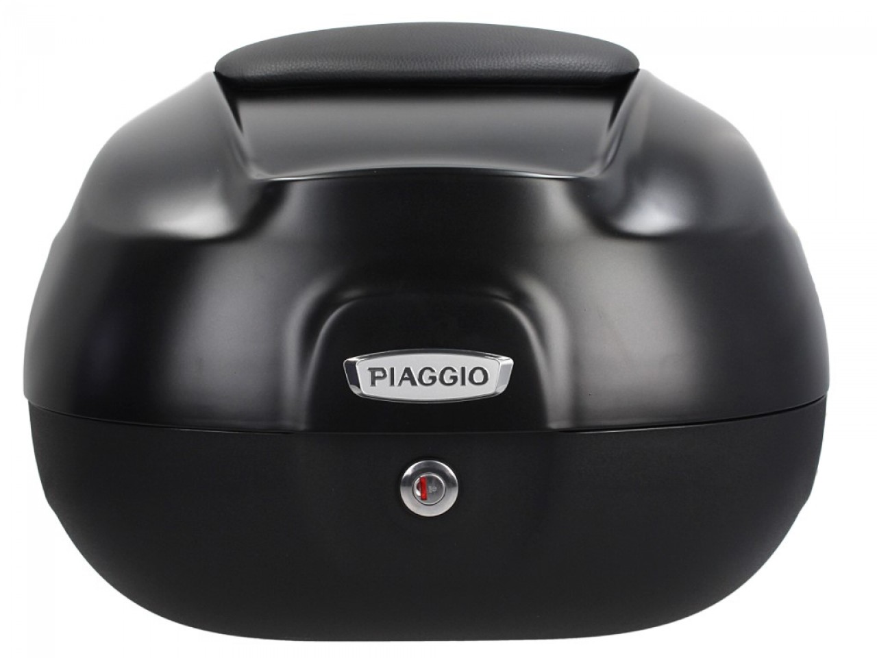 Topcase 37L pour Beverly Original Piaggio - NERO CARBONIO (POLICE) 93/B