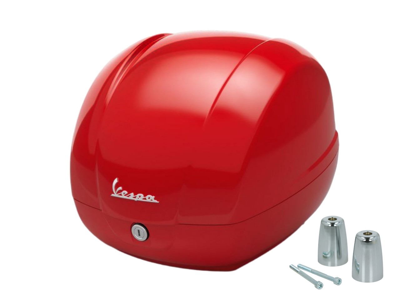 Top case d'origine 36 L rouge 894 pour Vespa GTS 125/310 et GTV 310