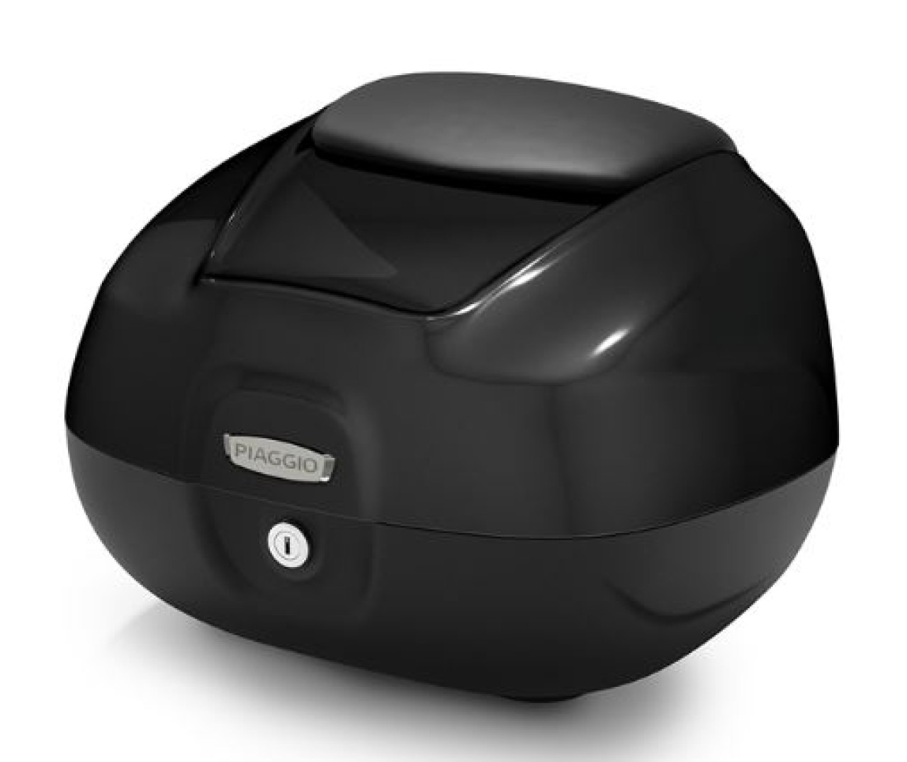 Top case 37 L avec dossier pour Piaggio MP3 HPE RST 400 Classic (2022) - nero cosmo 98/A
