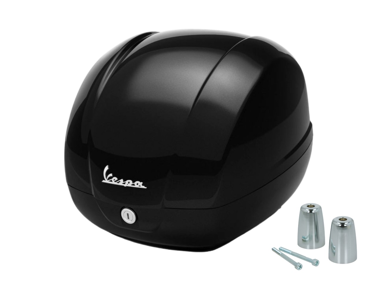 Top case d'origine 36 L noir 98/A pour Vespa GTS 125/310 et GTV 310