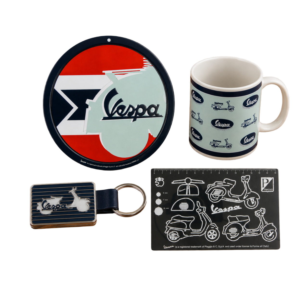 Pack de produits dérivés Vespa « Vespa Garage »