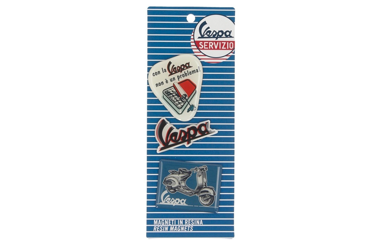 Aimants Vespa, 3 pièces