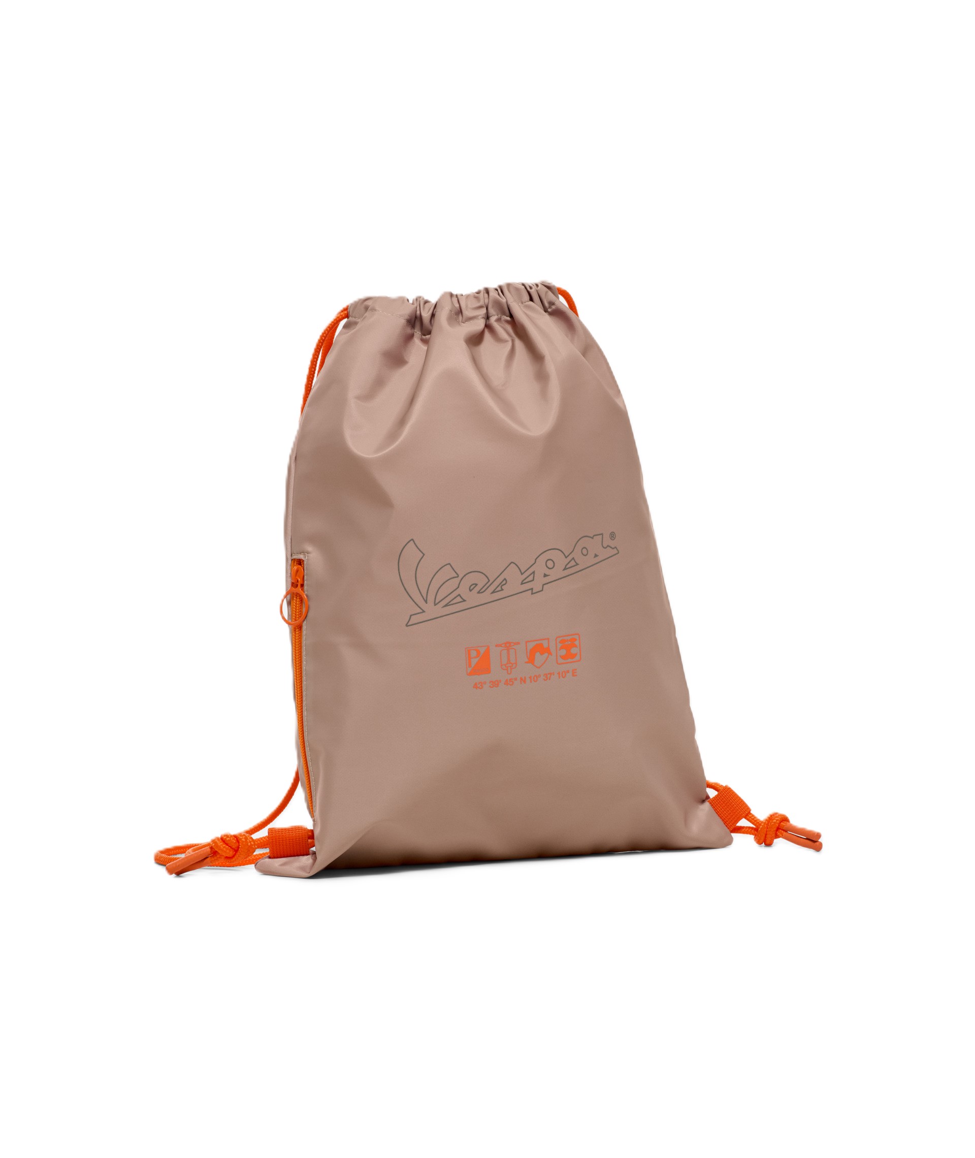 Sac de sport/sac à dos Vespa Nomad beige, collection DEC