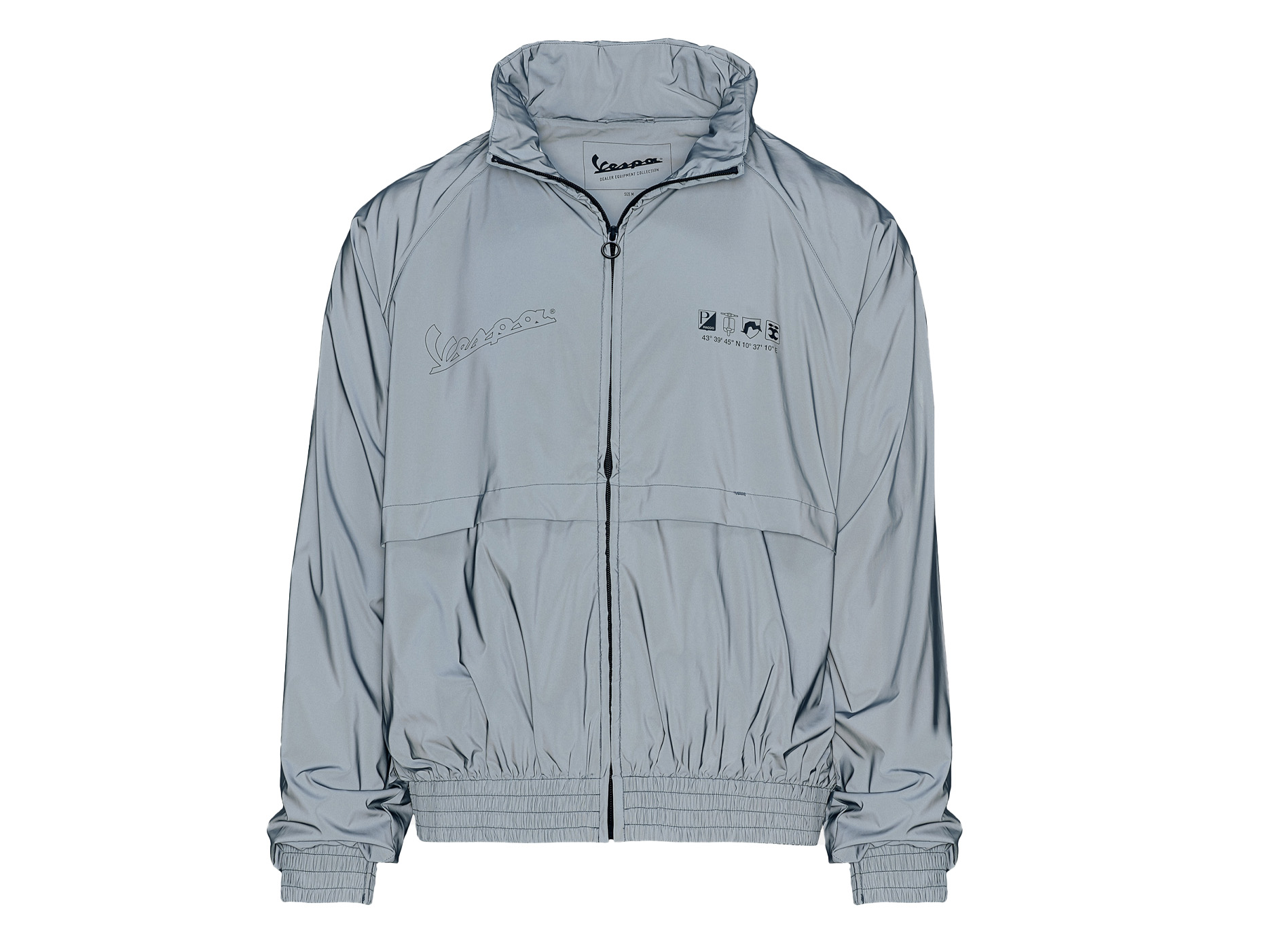 Veste coupe-vent Vespa Blade grise collection DEC