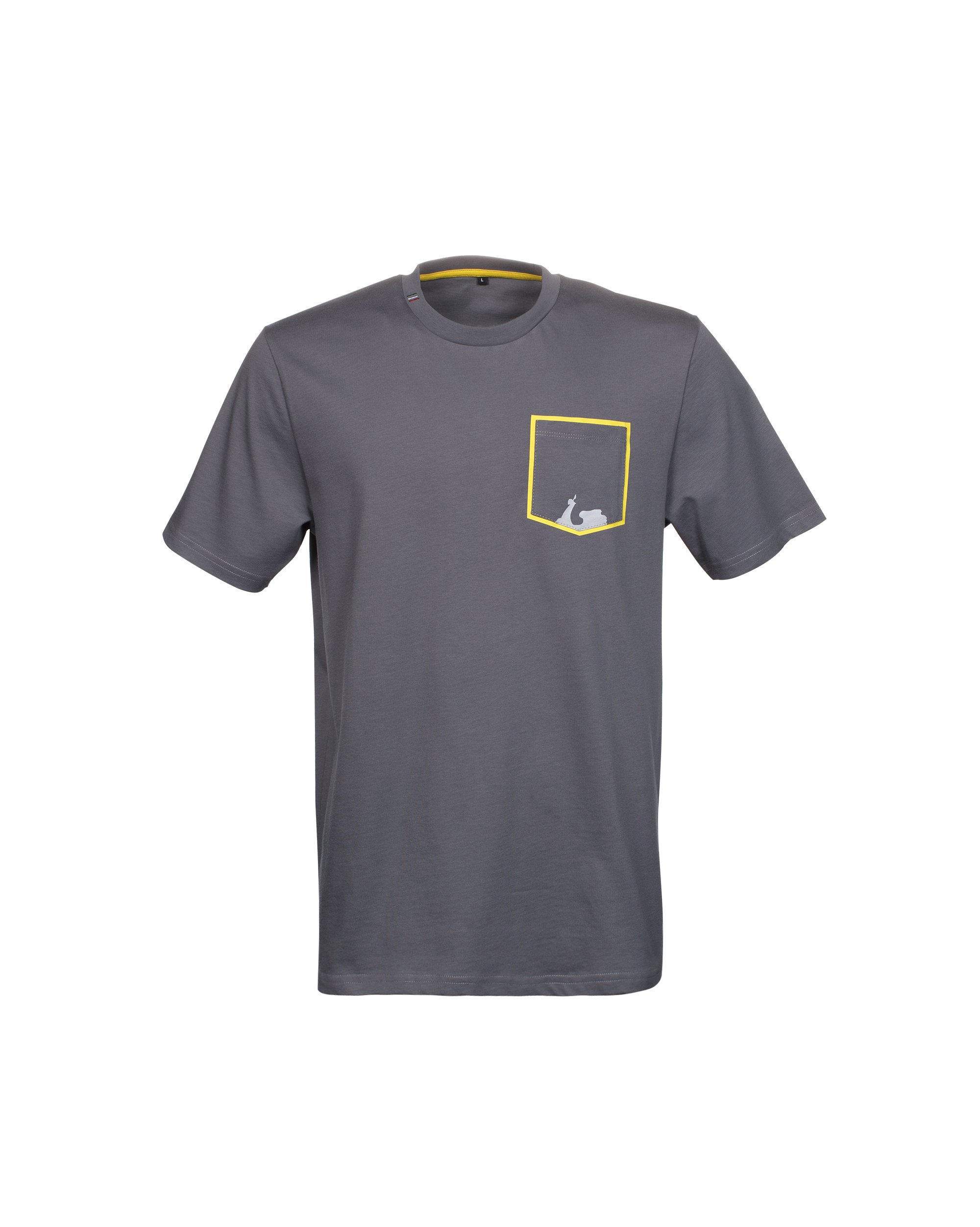 Vespa T-Shirt Graphic Homme gris