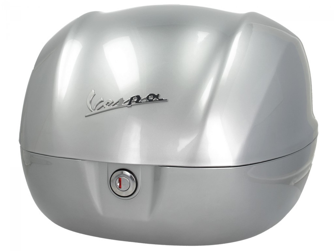 Top case Vespa 32 L argenté 719/C sans dossier