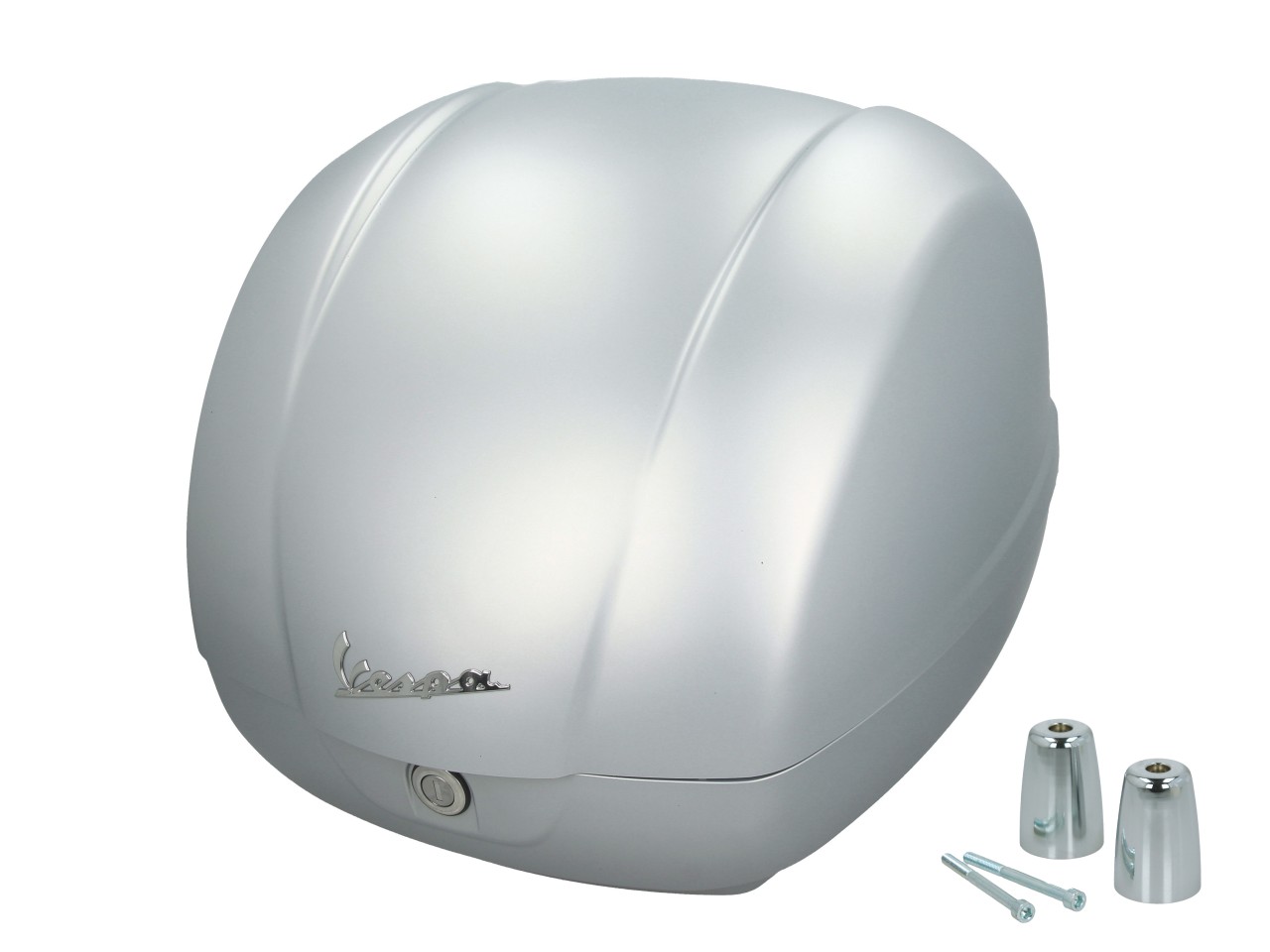 Top case d'origine 36 L gris clair G23 pour Vespa GTS 125/310 et GTV 310