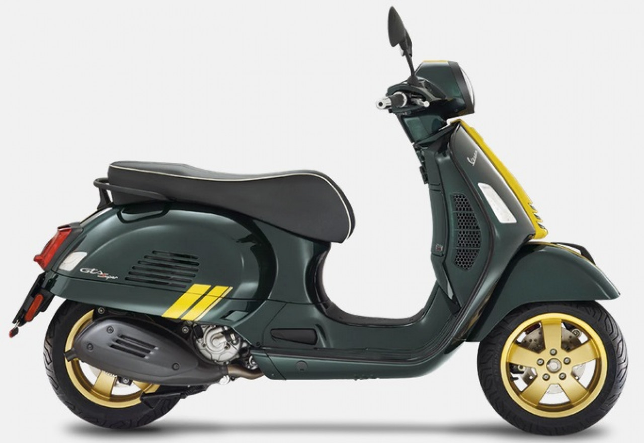 Kit de décoration, Vespa GTS Racing Sixties - Jaune