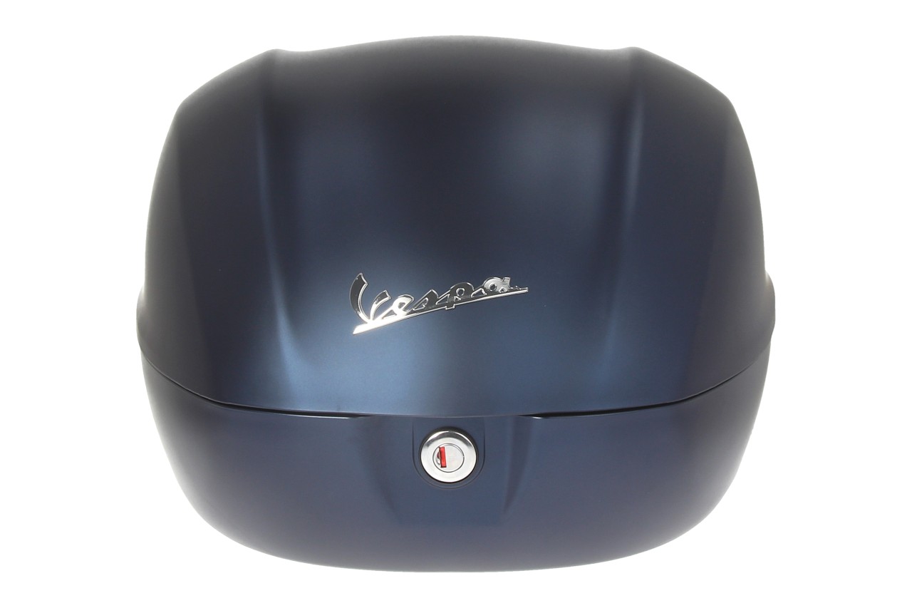 Top case original 36L pour Vespa GTS 125/310 et GTV 310 - bleu foncé / 288/A