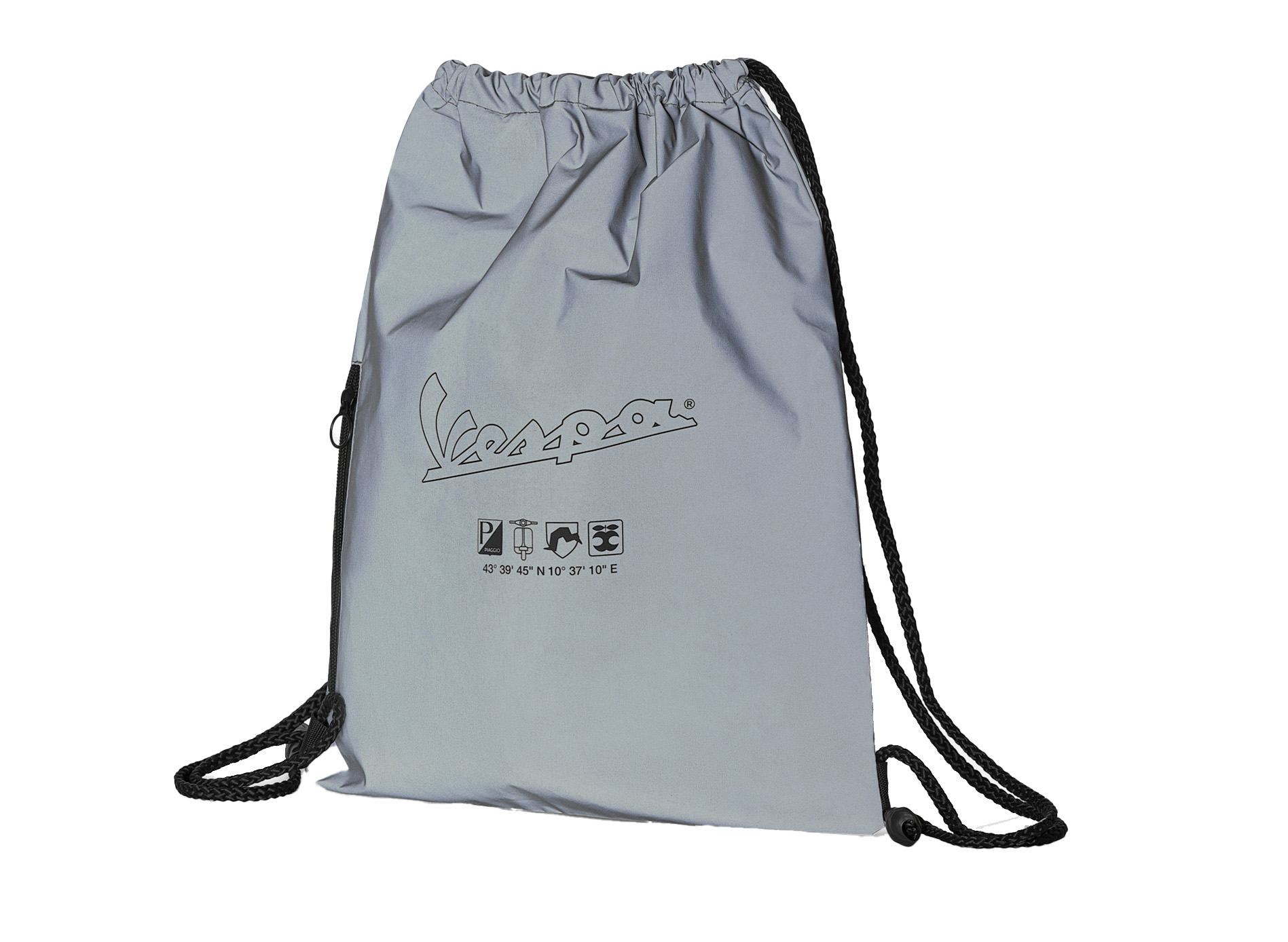 Sac de sport/sac à dos Vespa Blade gris, collection DEC