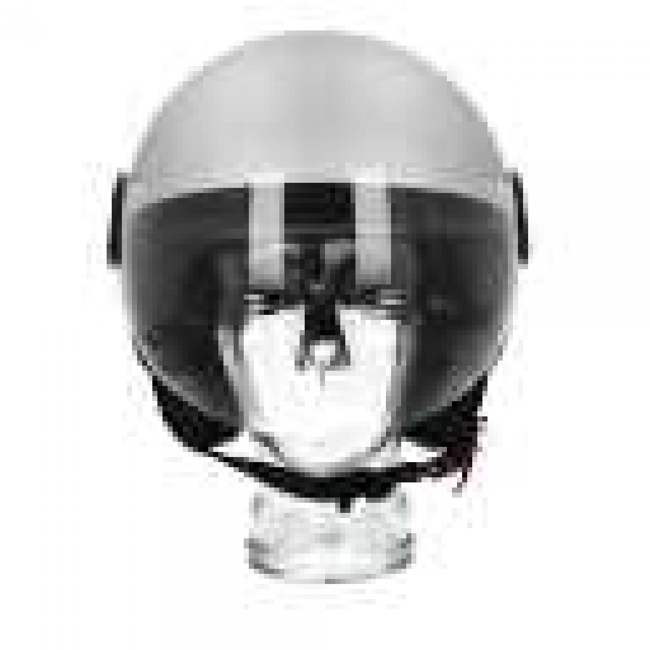 Casque jet Piaggio AWA Basejet gris mat