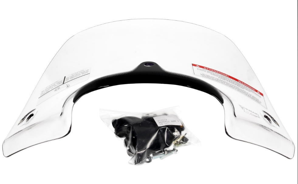 Pare-brise sport complet, incolore pour Beverly Original Piaggio