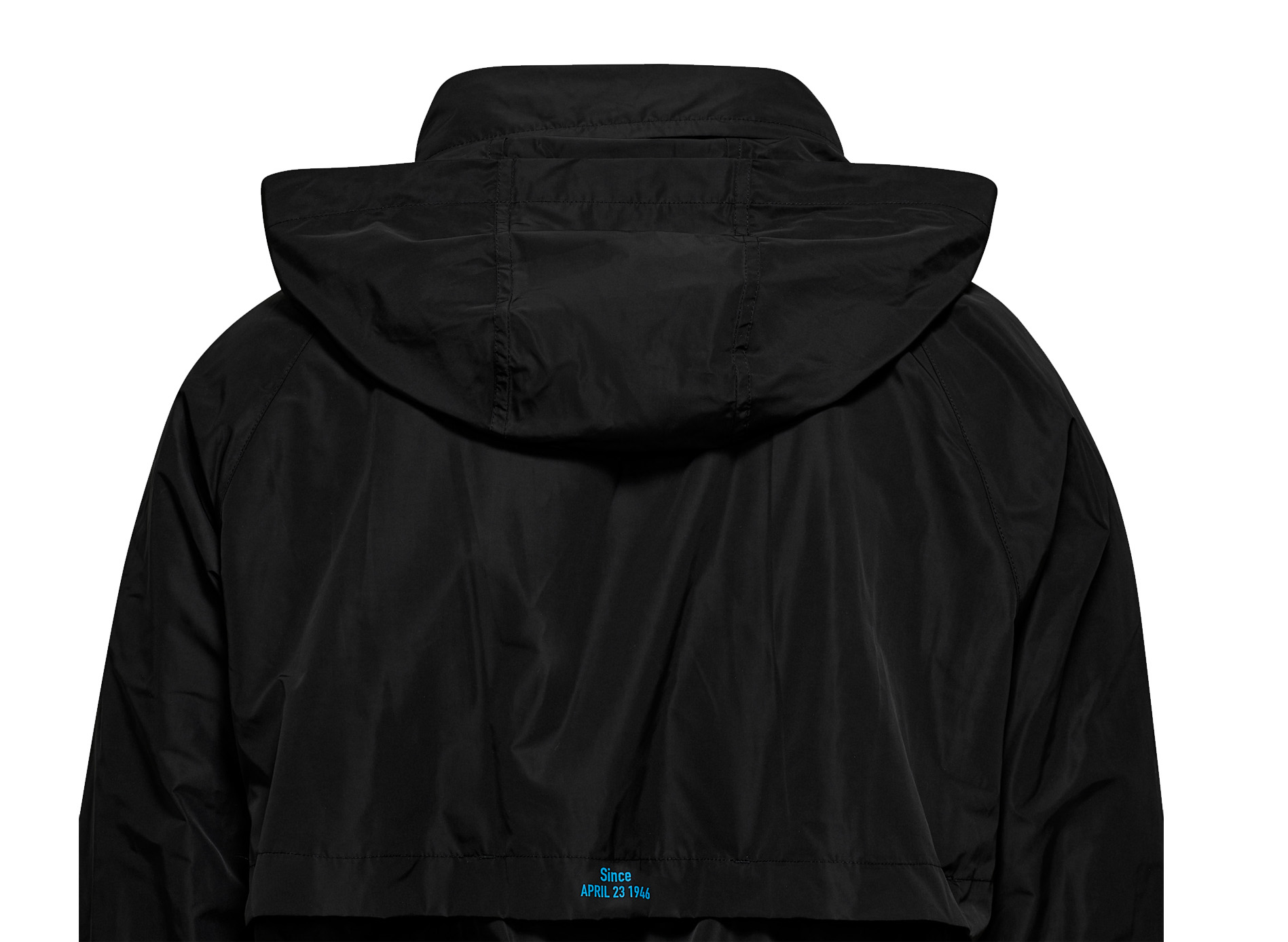 Veste coupe-vent Vespa noire collection DEC