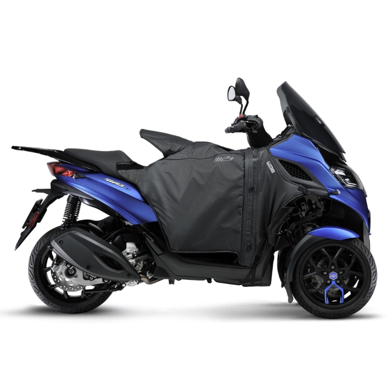 Couvre-jambes Comfort+ noir pour Piaggio MP3 310