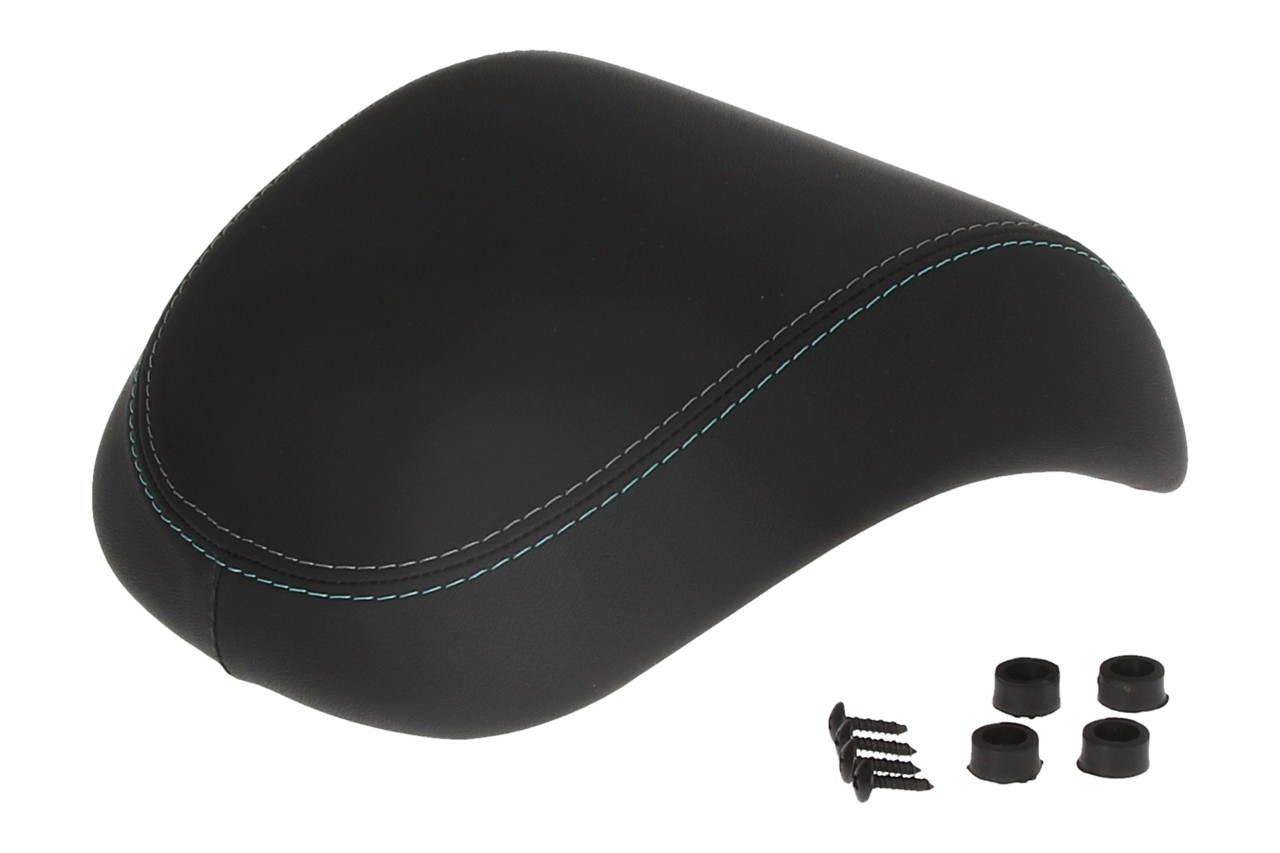 Kit top case 32 L noir mat, dossier rembourré noir, porte-bagages chromé pour Primavera/Sprint