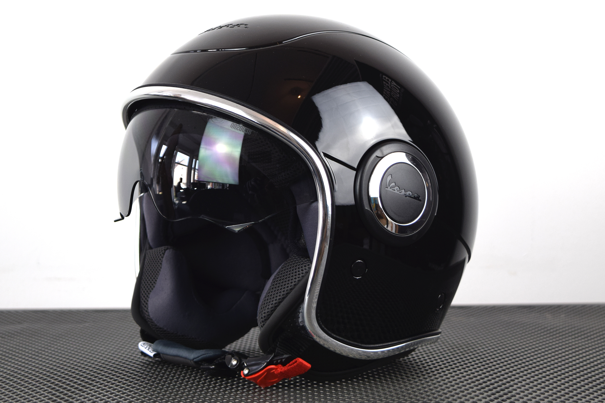 Casque jet Vespa VJ1 noir
