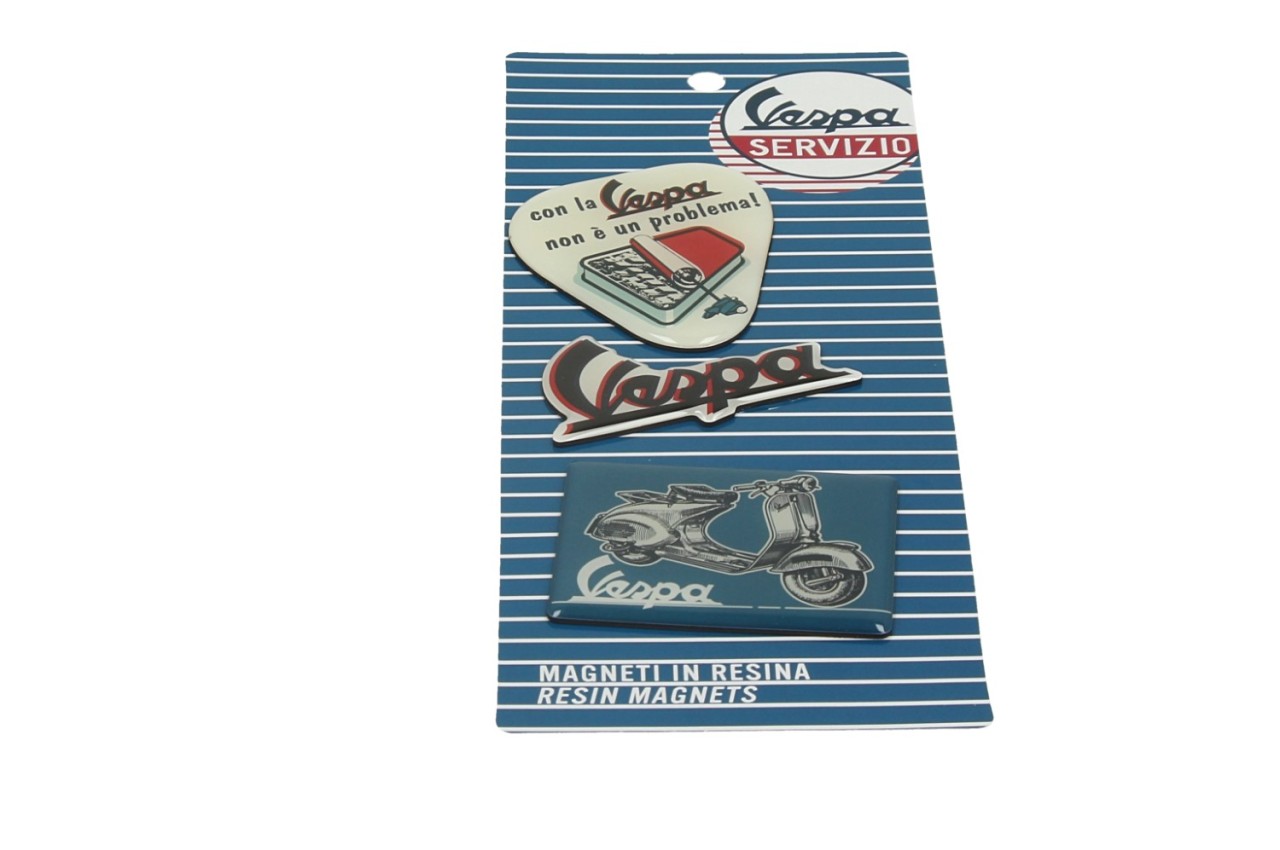 Aimants Vespa, 3 pièces