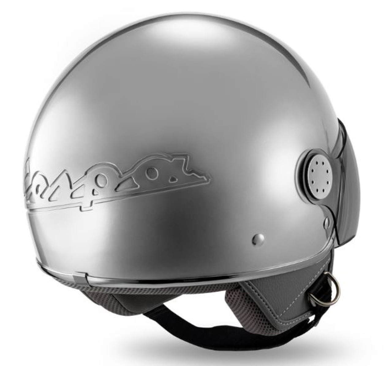 Casque jet Vespa Visor 4.0 DEC Blade argent mat - S