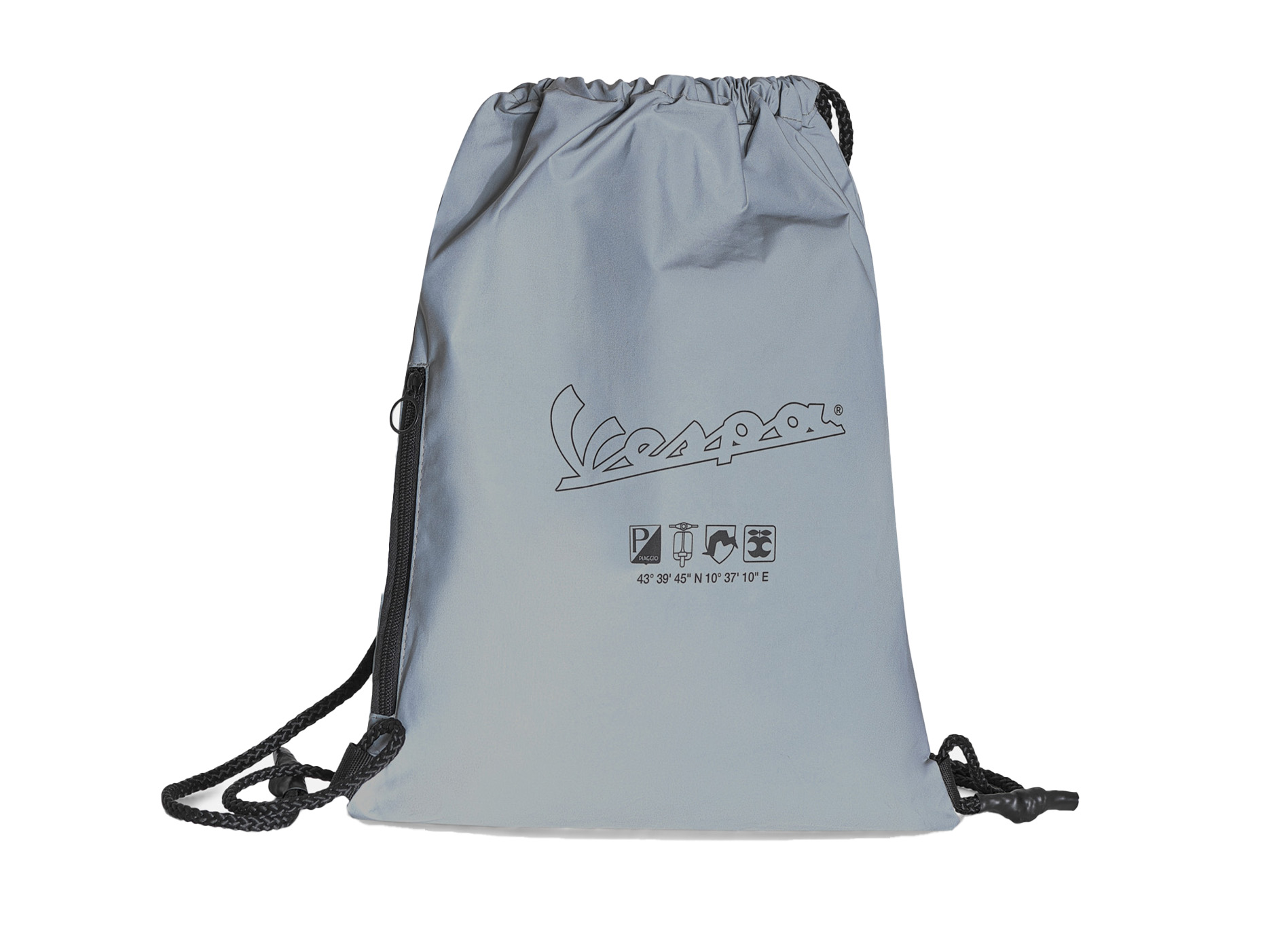Sac de sport/sac à dos Vespa Blade gris, collection DEC