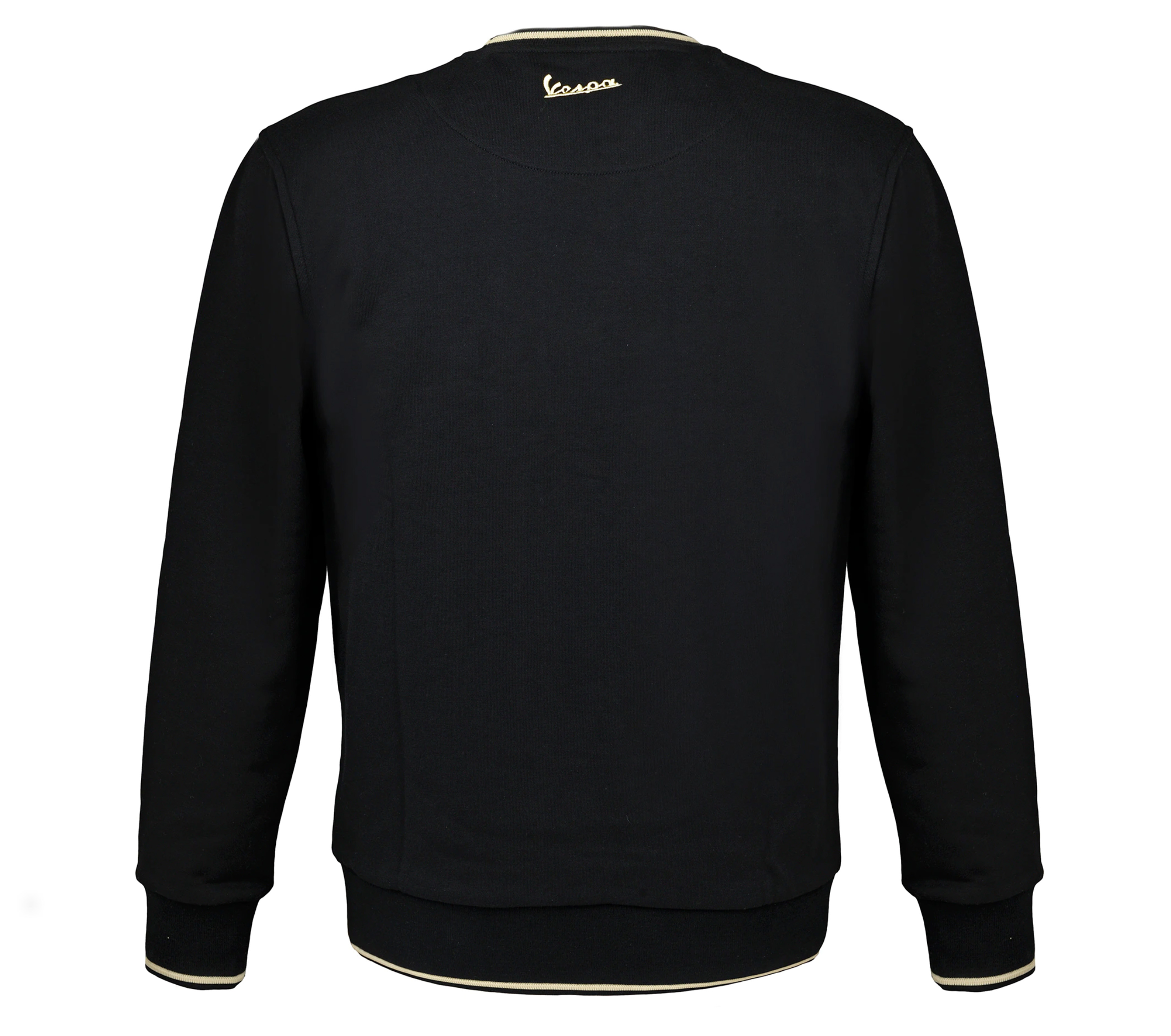 Sweat Vespa 75 ans - noir
