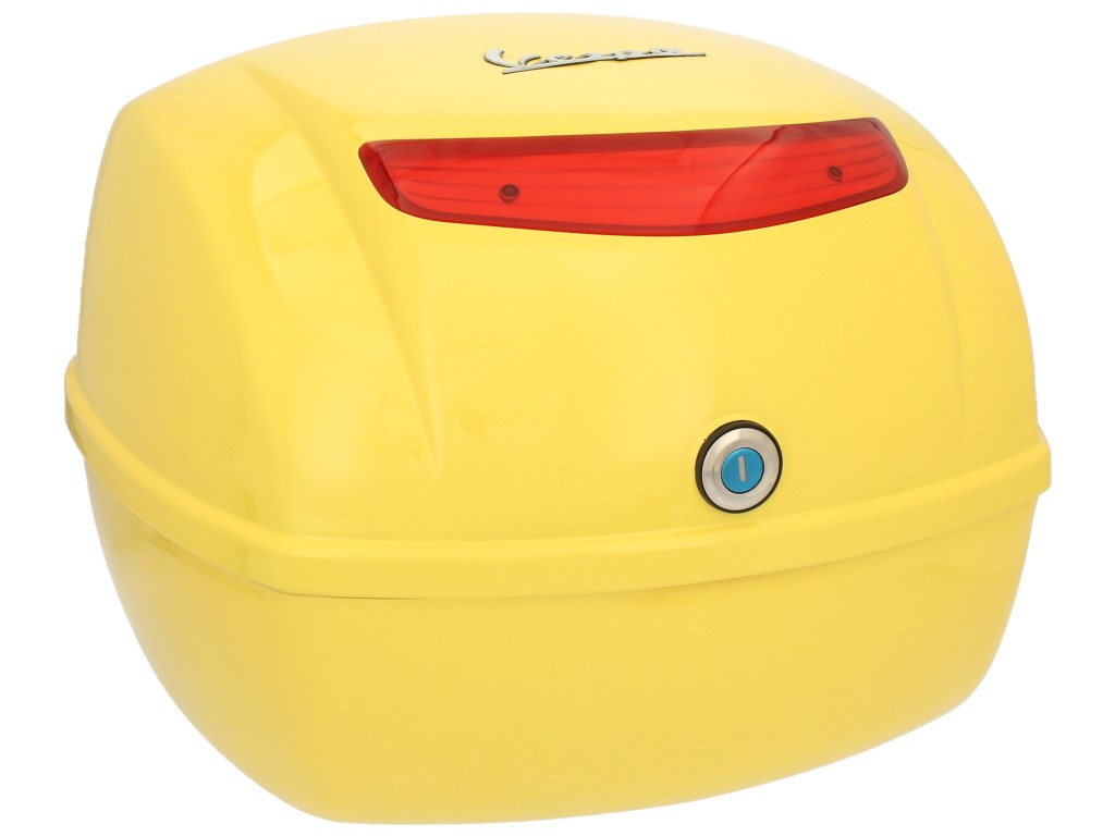 Top case original pour Vespa LX / S - jaune 928/A