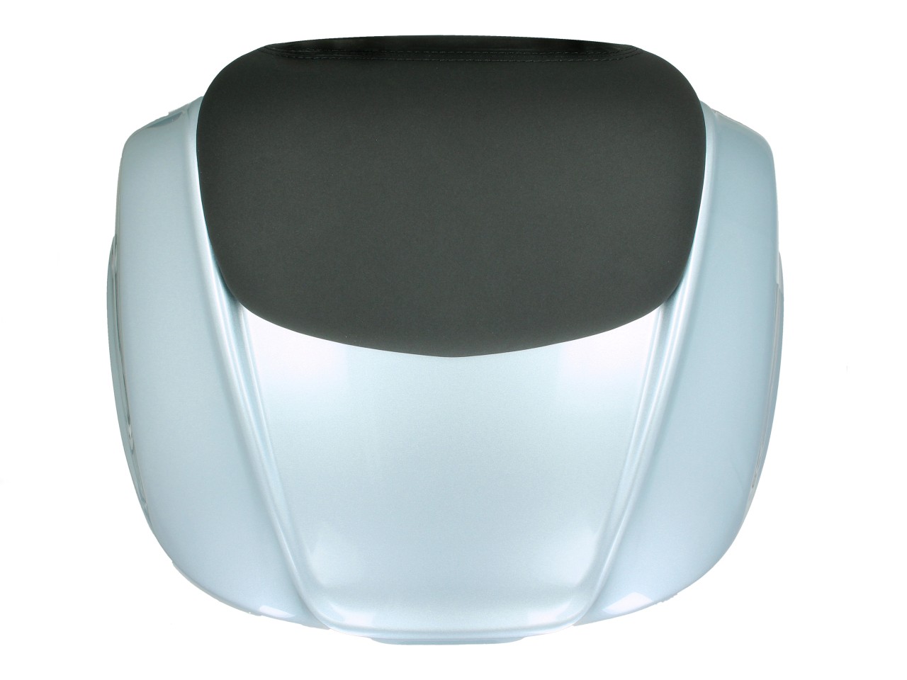 Top case 37 L avec dossier pour Piaggio Medley Basic 125/200 (24-25) - bleu-gris G14