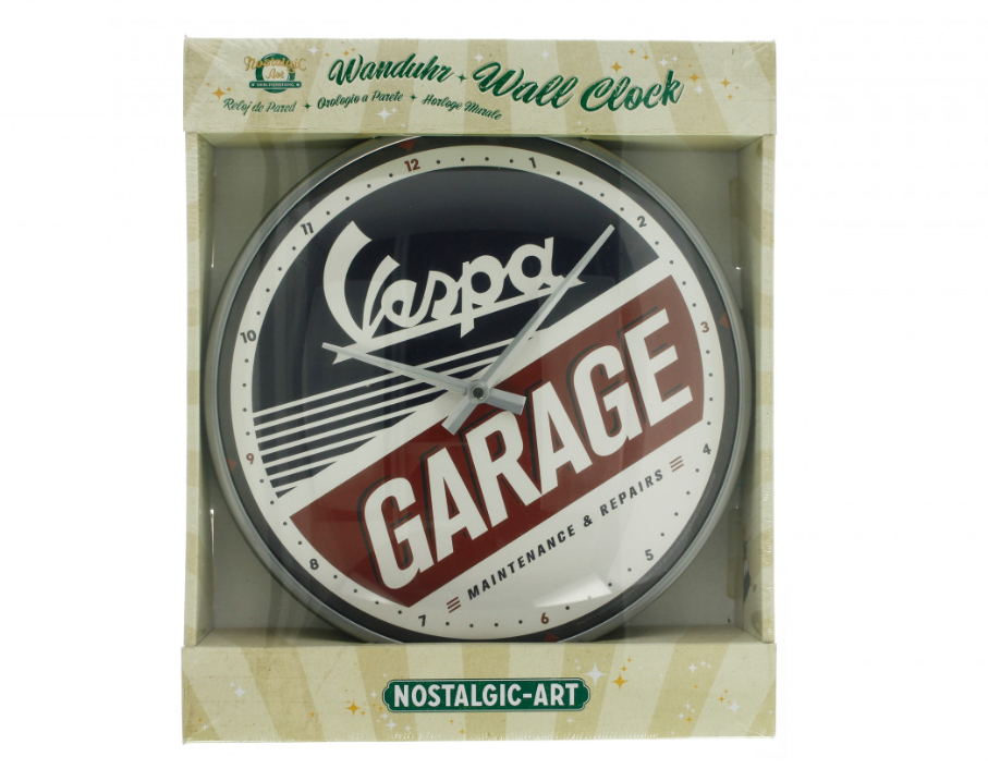 Horloge murale Vespa Garage Vespa