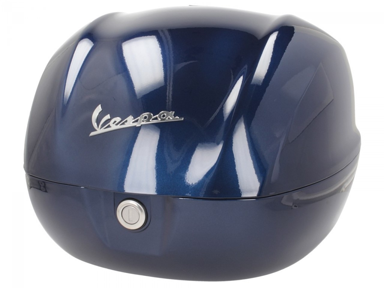 Top case Vespa 32 L bleu brillant 222/A sans dossier