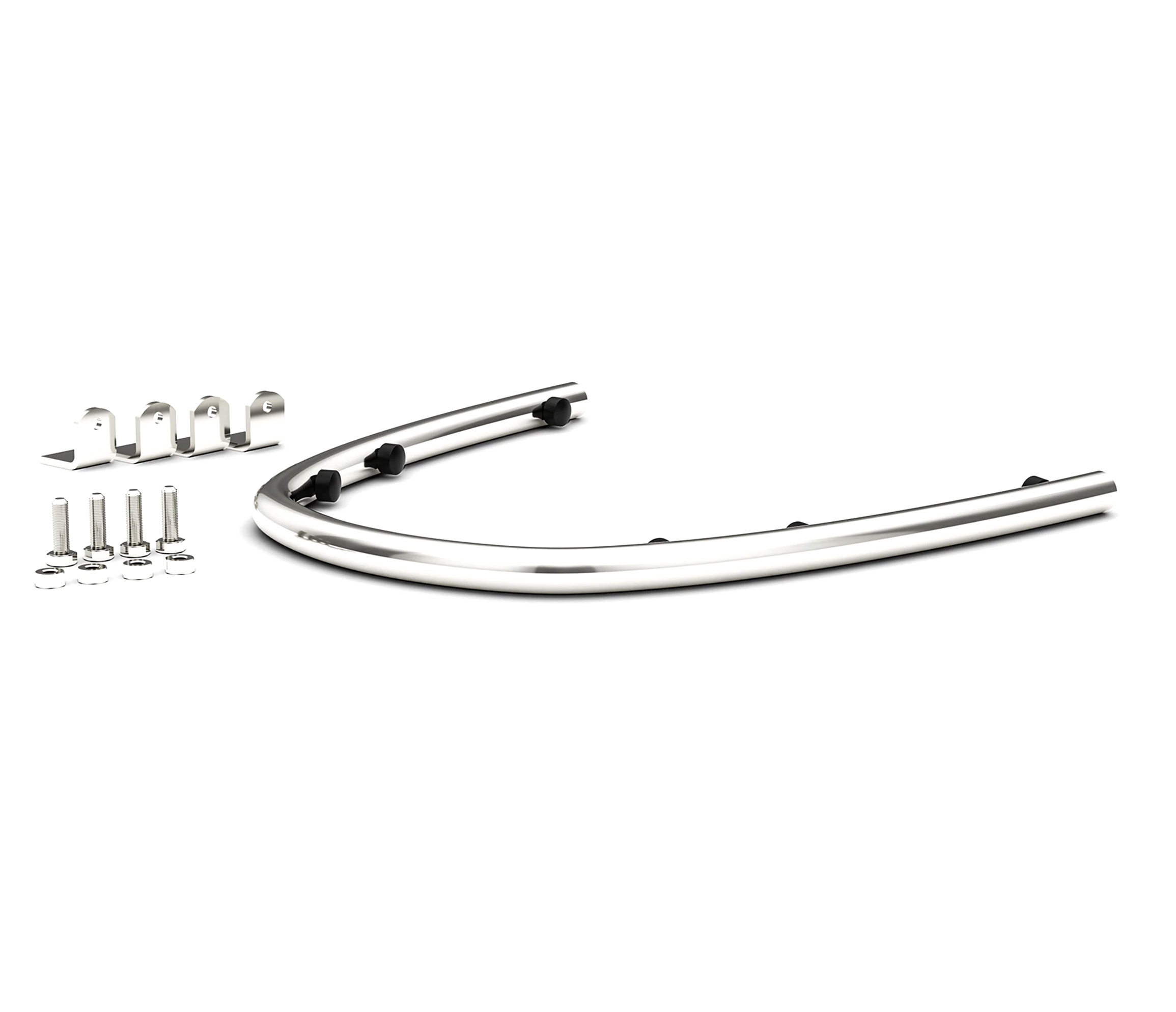 Barre de protection arrière chromée pour Vespa GTS, GTV, GTS Super