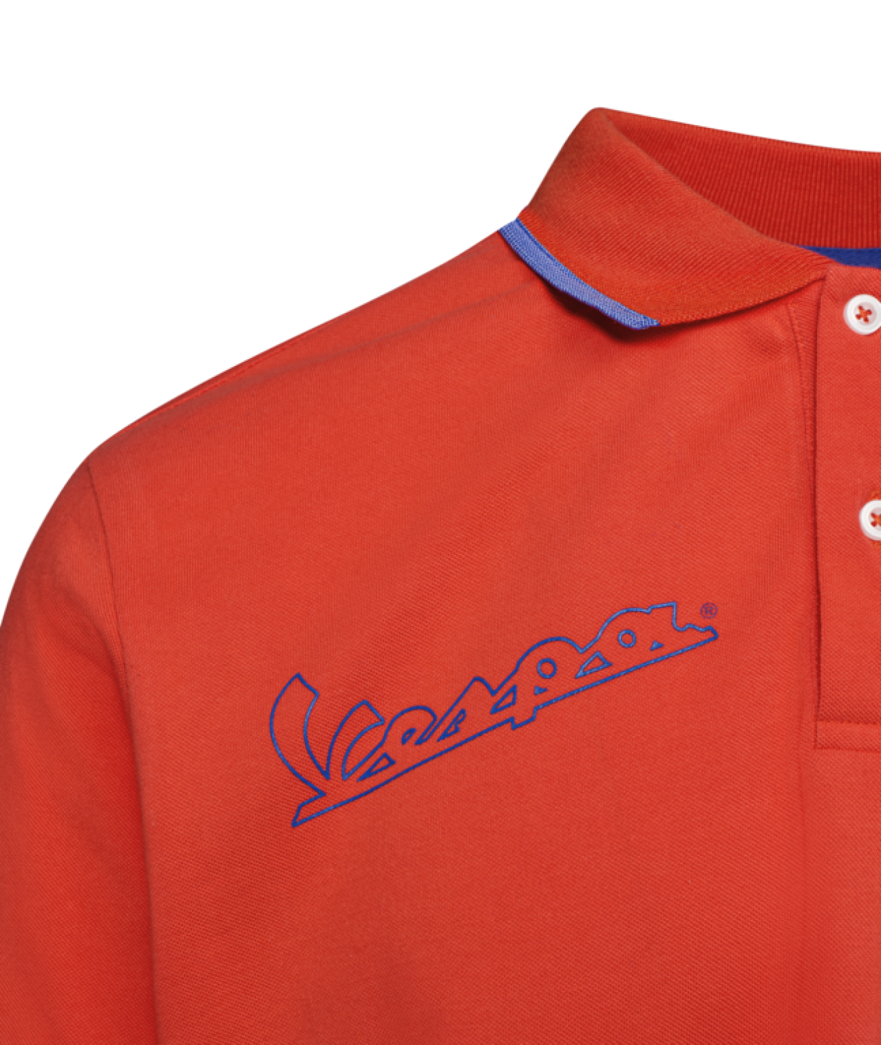 Polo Vespa orange «Flame», collection DEC