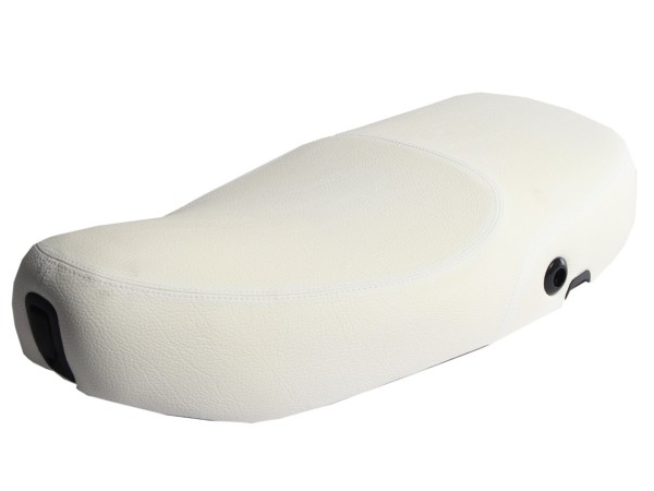 Selle Vespa blanche pour LX 50-150cc Touring, ET2/ET4 /LX/LXV/S 50-150ccm-