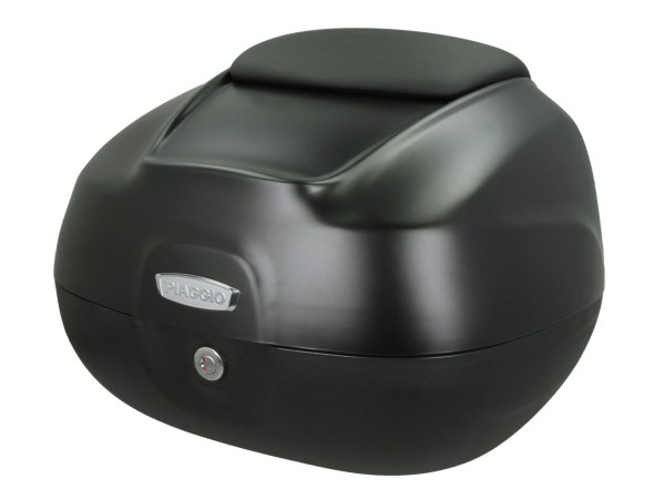 Top case 37 L avec dossier pour Piaggio MP3 HPE Maxi 400 Sport / Maxi 530 Exclusive - noir mat