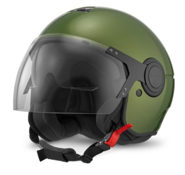 Vespa casque jet Demi Jet, vert argentario
