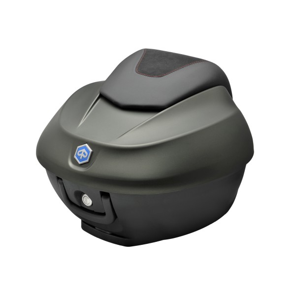 Top Case Kit 36 l. Vert Jungle XV7_verde army 333/A Original Piaggio pour Beverly HPE (incl. plaque de maintien