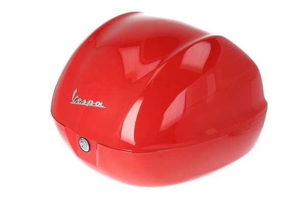 Top case Vespa 32 L rouge brillant 894 sans dossier