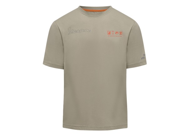 T-shirt Vespa Nomad beige collection DEC