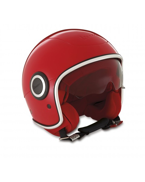 Casque jet Vespa VJ1 946 (ROUGE)